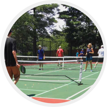 tennis and pickleball courts